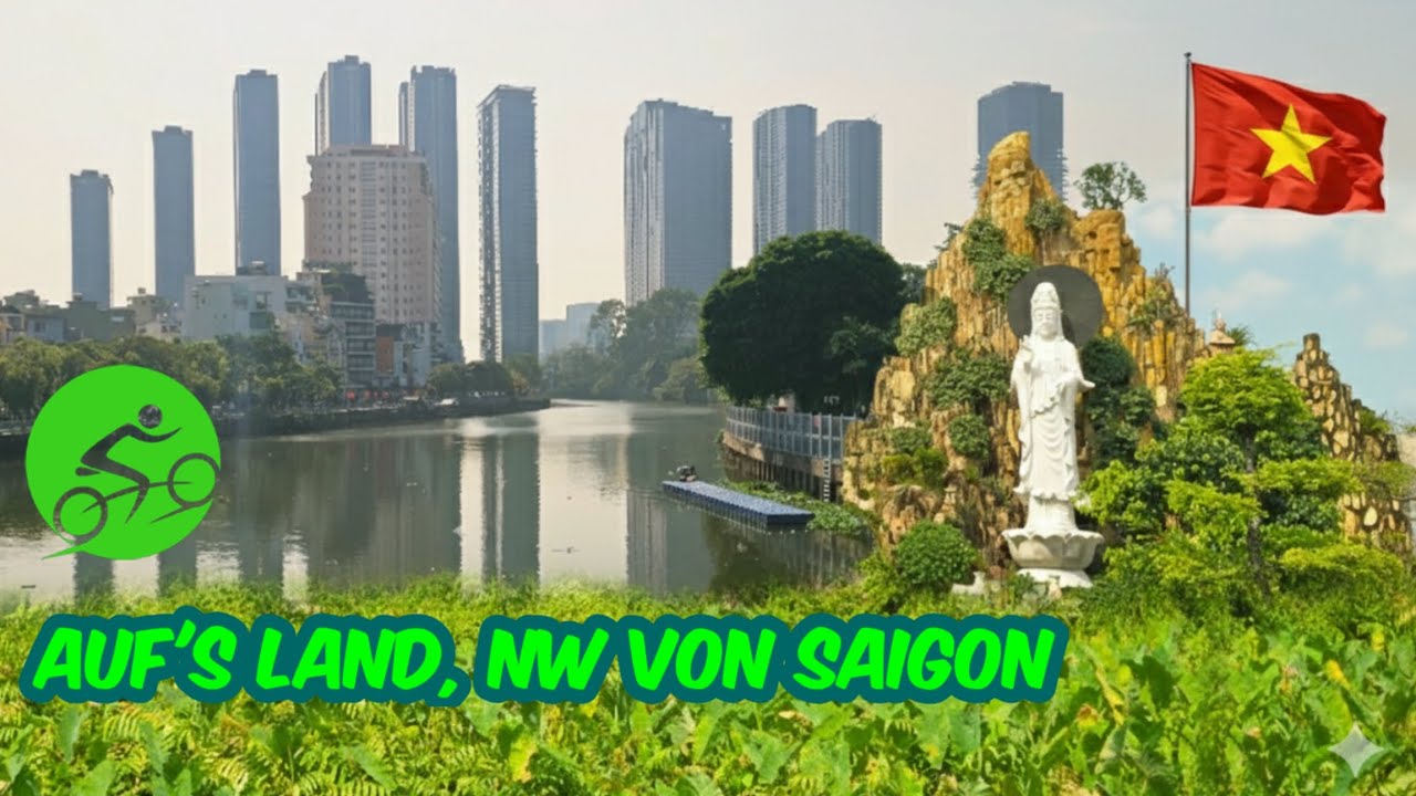 🌴🌞🇻🇳 Saigon T3: 🚵‍♂️ Mit dem MTB auf´s Land entlang vieler Gewässer, NW von Saigon😎Radtour-Abenteuer