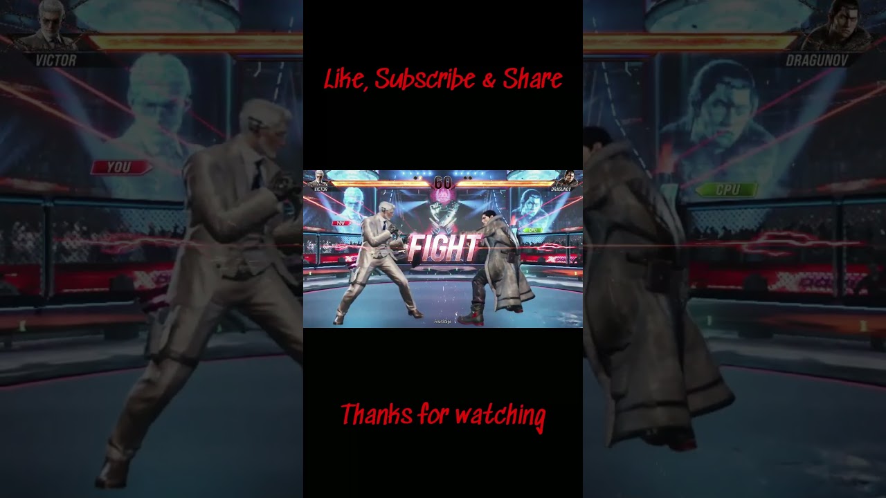 Tekken Victor Vs Dragunov #tekken8 #tekken  #pcgames