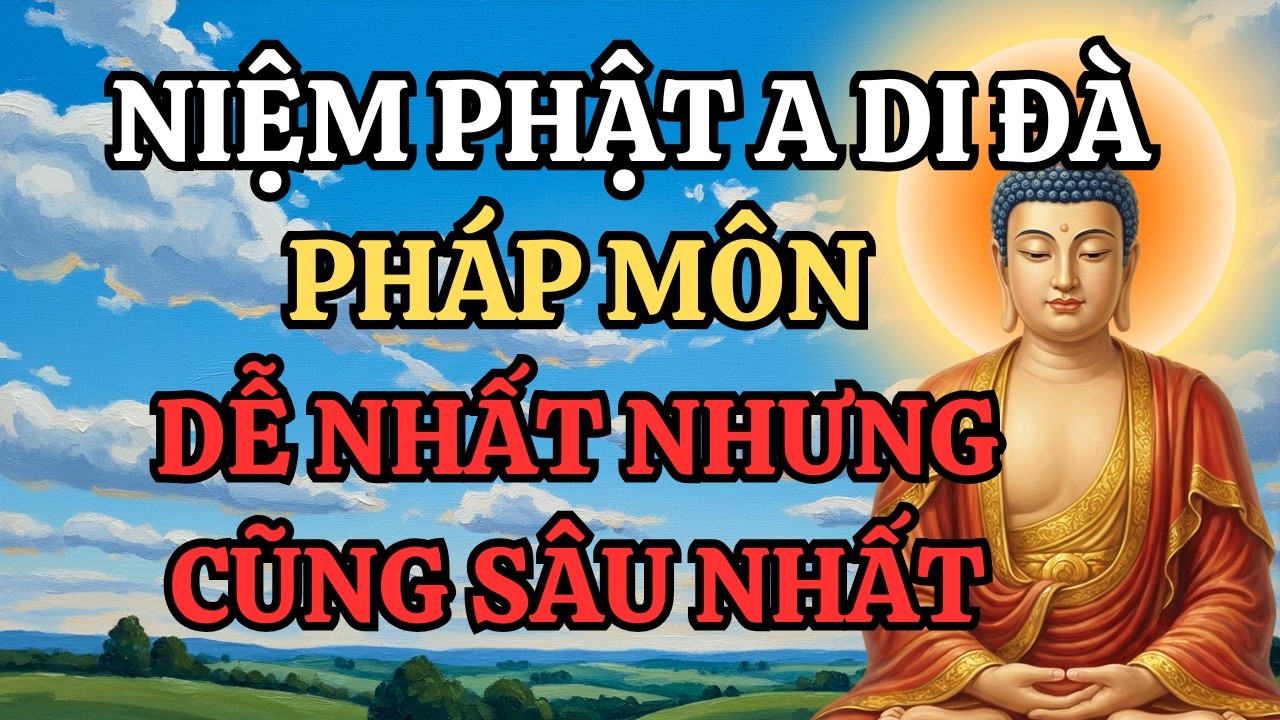 Niệm Phật A Di Đà – Pháp Môn Dễ Nhất Nhưng Cũng Sâu Nhất Bạn Đã Hiểu Đúng Chưa?