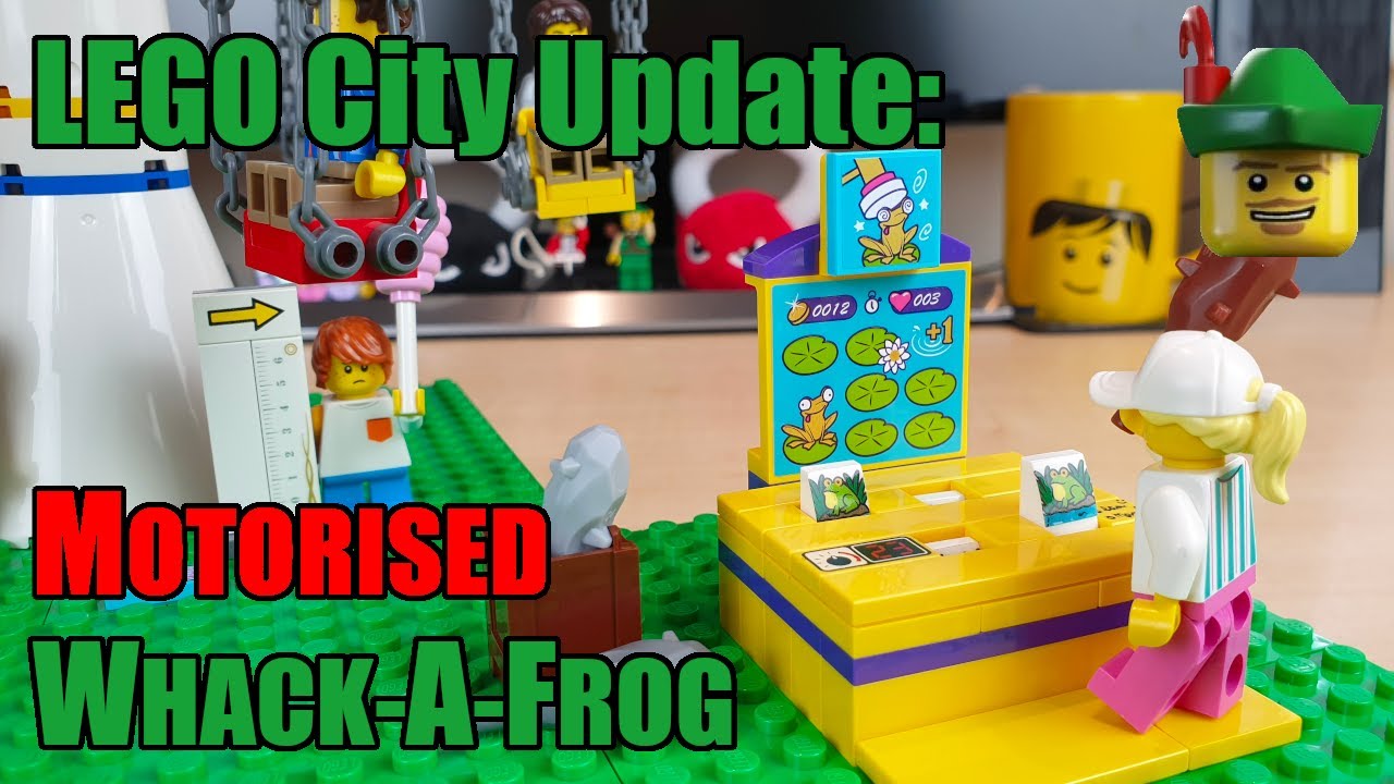 LEGO Fairground - Whack-A-Frog Carnival Game 41127 🎢🎡🎠🏹