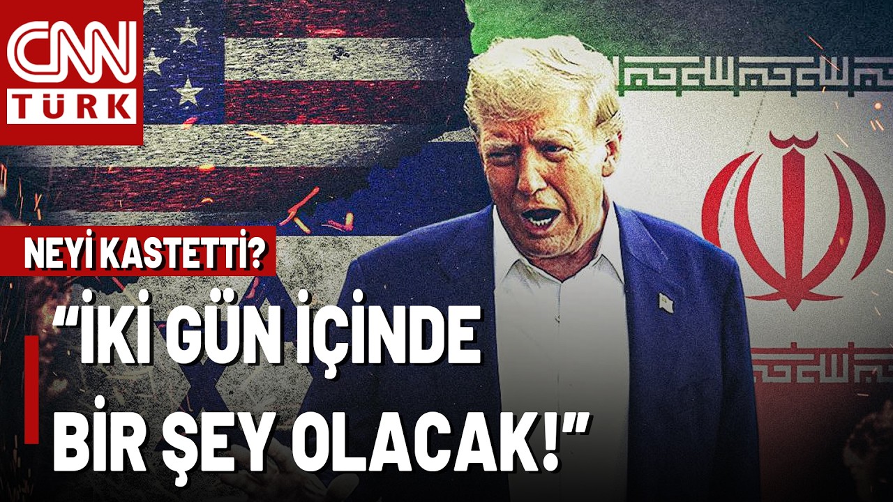 Trump, İran'la &Ccedil;&ouml;z&uuml;me Gidemeyince Taktik Mi Değiştirdi? ABD Başkanı'nın Yeni Planı Ne?