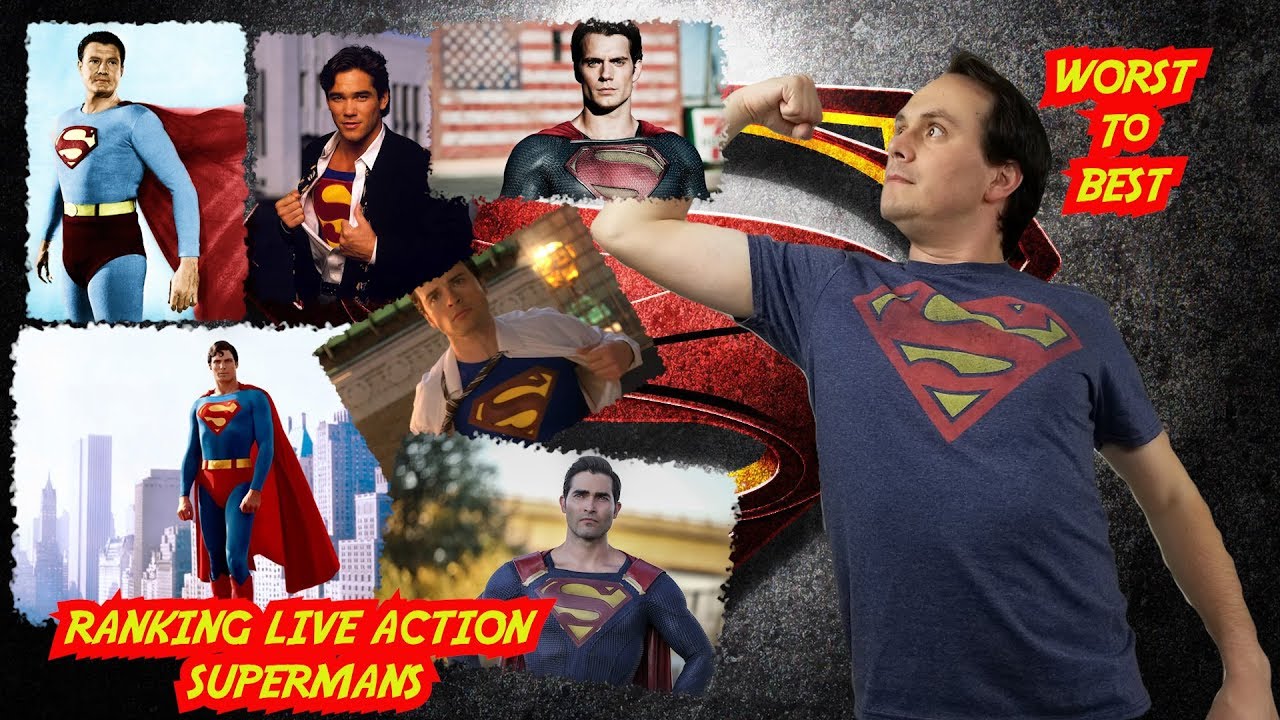 Ranking the Live Action Superman Actors Worst to Best