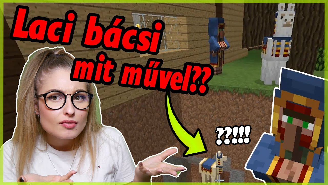 LACI BÁCSI NORMÁLIS??😵 - Minecraft Túlélő