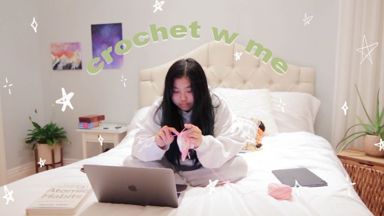 running my own small business ♡ crochet with me, how I package my orders | Alli Nicole