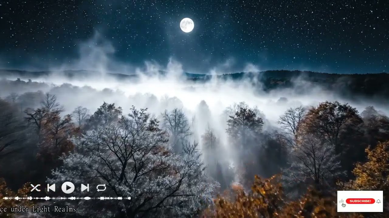 Spiritual celestial soundscapes for inner peace