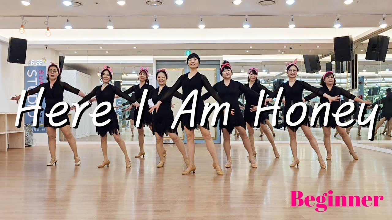 Here I Am Honey Line Dance (Beginner Level)