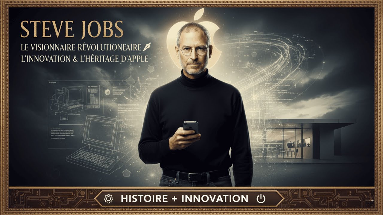 La vie de Steve Jobs : Le fou qui a changé le monde