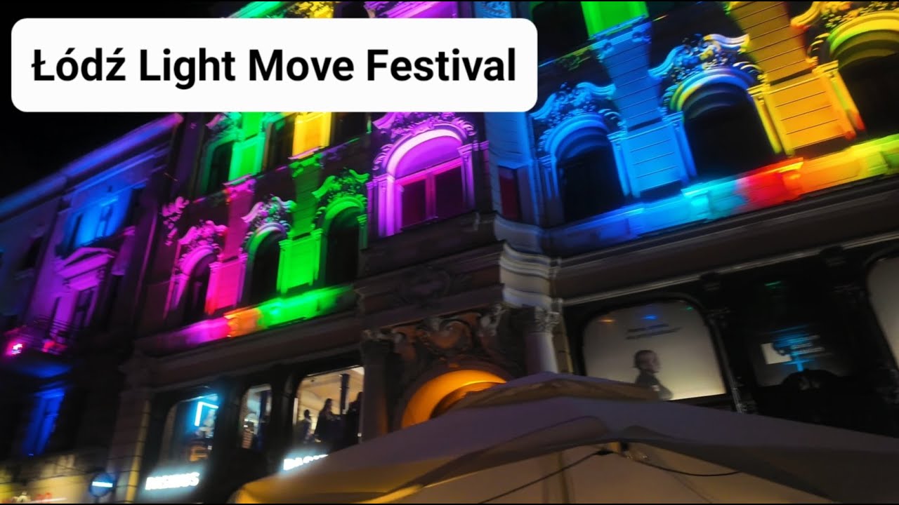 Łódż Light Move Festival - Festiwal Światła w Łodzi 2025