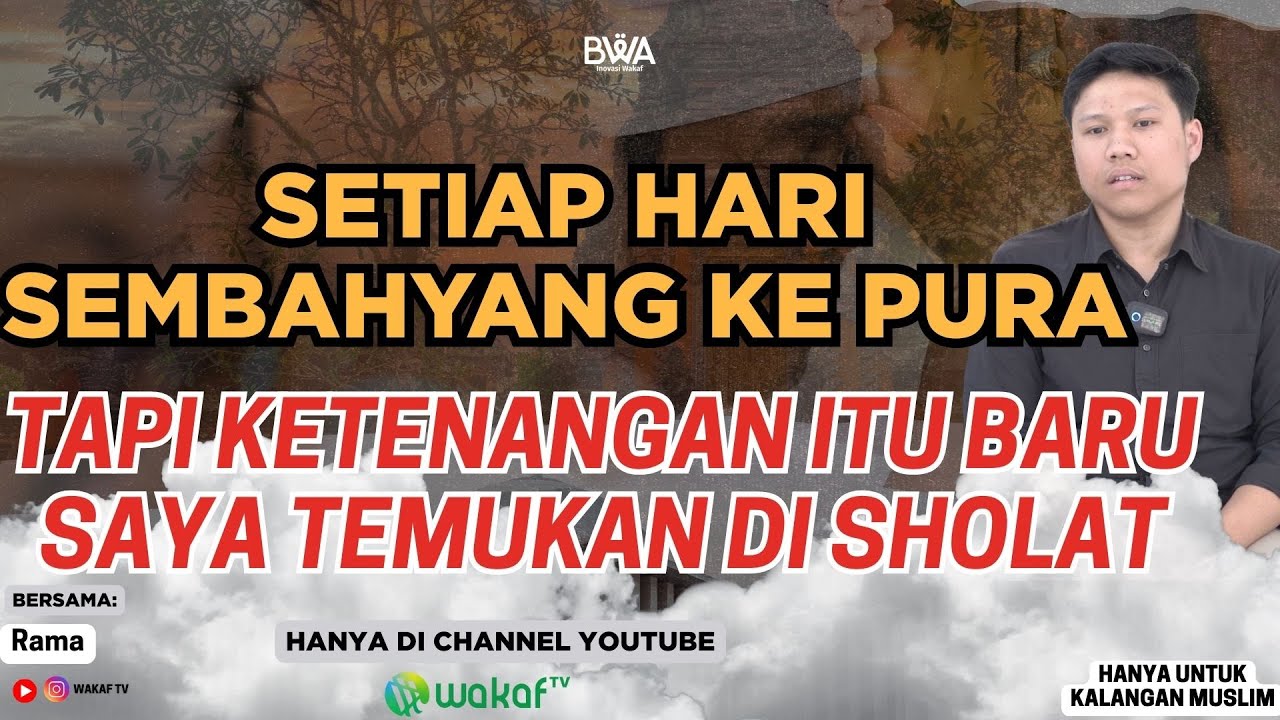TAK DISANGKA! MUALAF MUDA DARI KELUARGA HINDU-KATOLIK MERASAKAN KETENANGAN SAAT SHOLAT