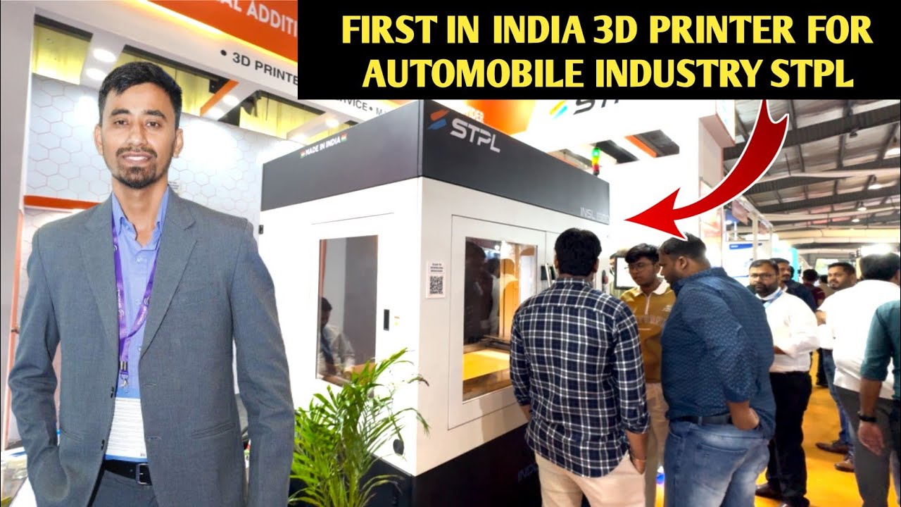 First Time In India 3D printer For Automobile Industry || STPL Ahmedabad Gujarat 