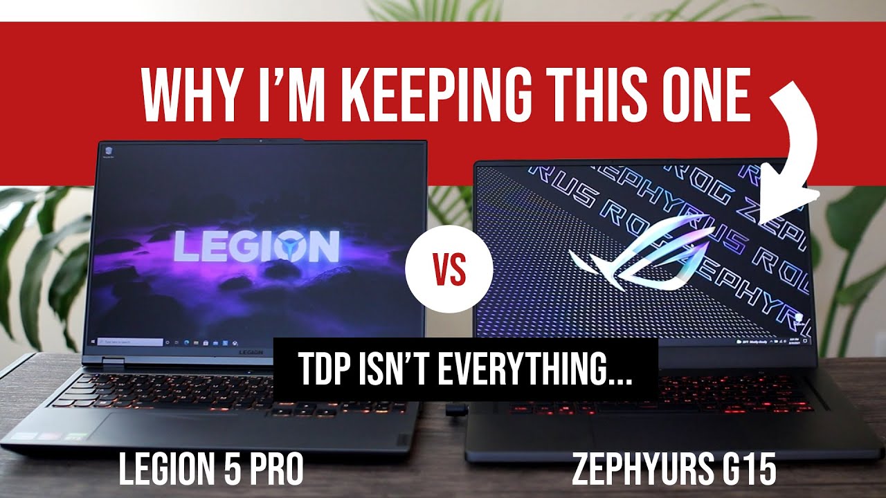 Why I'm Returning My Lenovo Legion 5 Pro for the Asus Zephyrus G15 (Gaming Benchmarks & Performance)