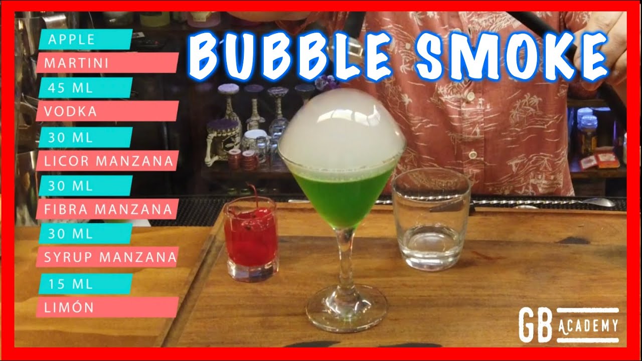 ♨️ BUBBLE SMOKE🍹 COMO AHUMAR COCTELES SIN LA FLAVOUR BLASTER 🔫  ‼️
