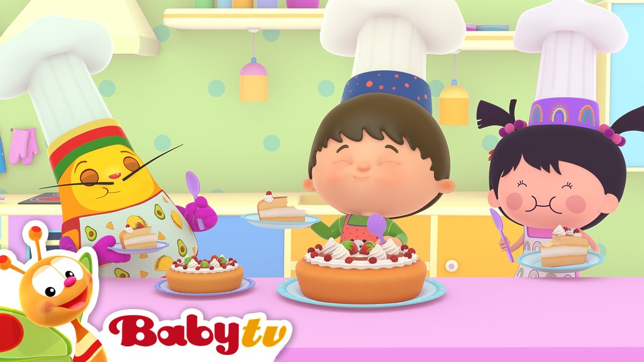 Bakken met BabyTV 🍰🧁 | Voedselliedjes voor kinderen | Kinderliedjes & Kinderliedjes 🎵 @BabyTVNL
