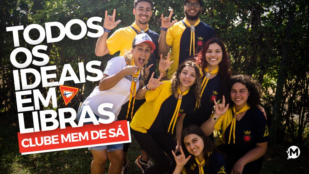 TODOS OS IDEAIS EM LIBRAS!