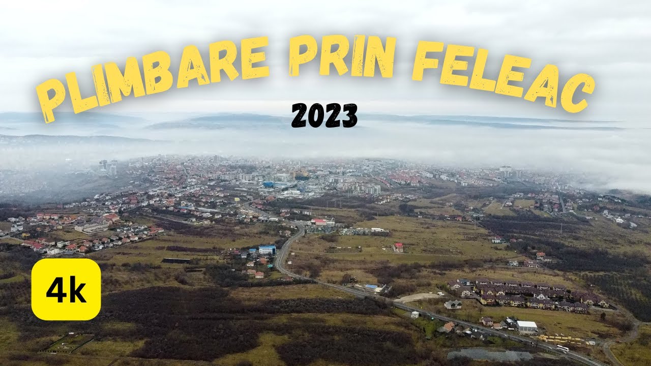 Plimbare prin Feleac din drona 2023 4k #clujulmeu #clujnapoca #romania #djimini2