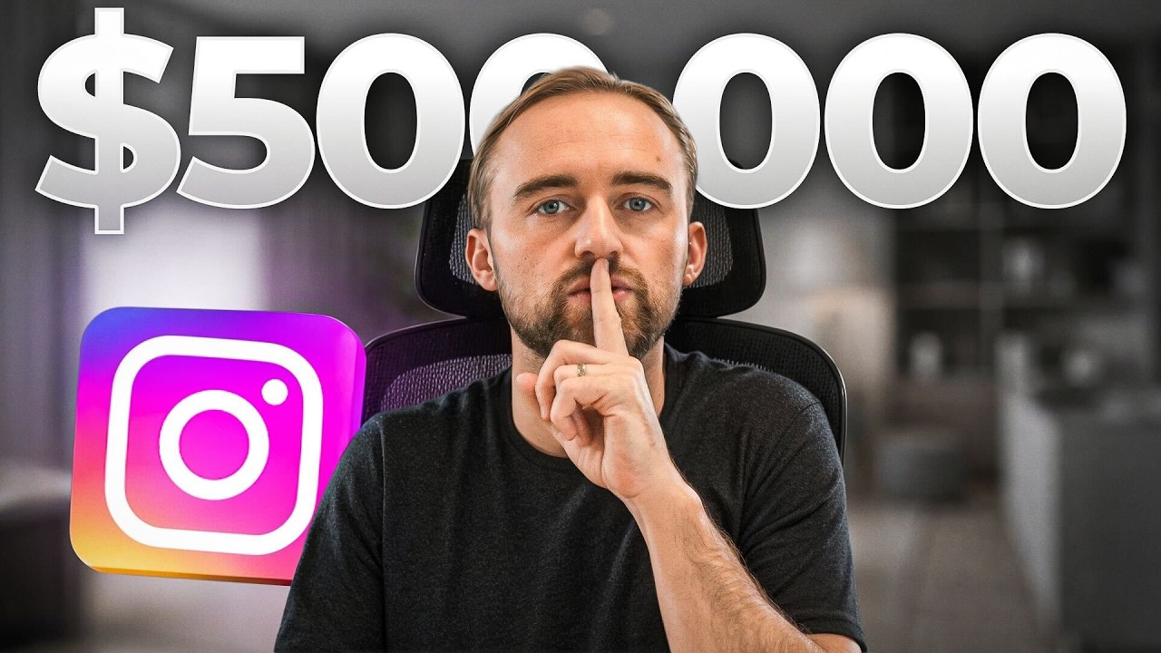 My Plan to Scale This Business From $0 to $500k/mo with Instagram (Just Copy Me)