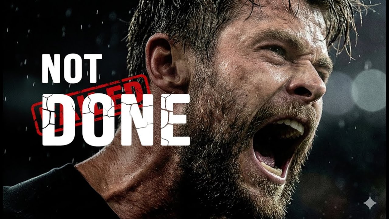 I’M NOT DONE YET – Powerful Motivational Speech