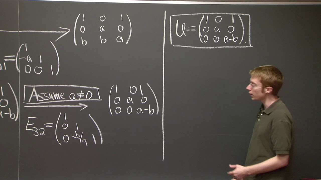 LU Decomposition