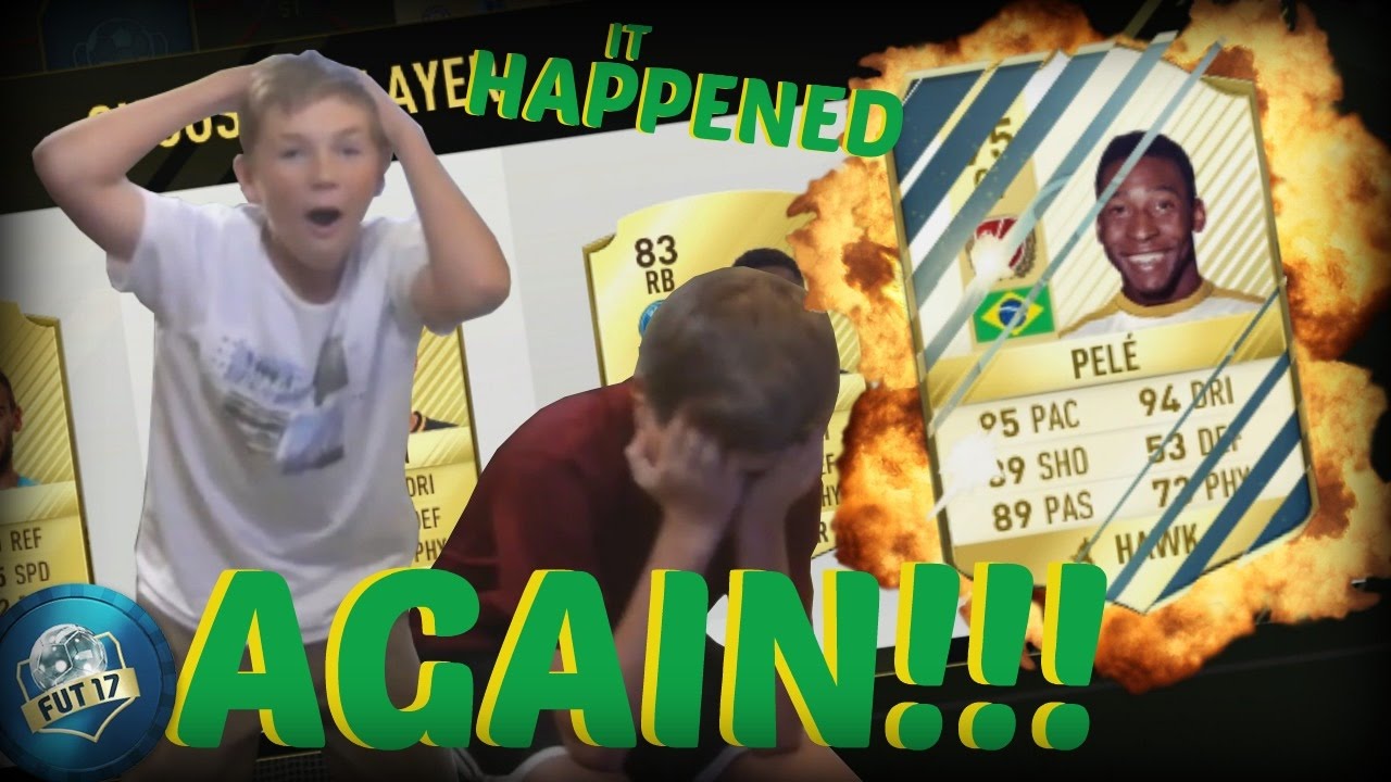 IT HAPPENED AGAIN!! PELE IN A FIFA 17 FUT DRAFT | With Ryan