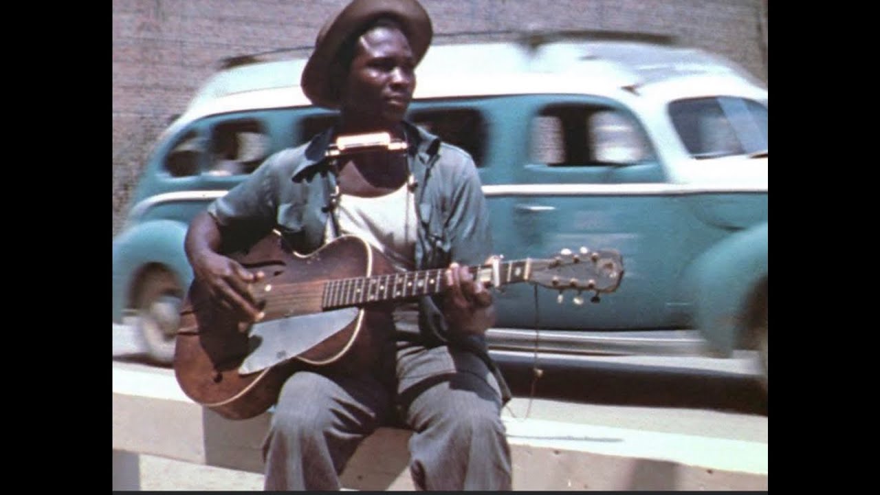 Honeyboy Edwards &ldquo;Army Blues&rdquo; 1942 Alan Lomax film clip