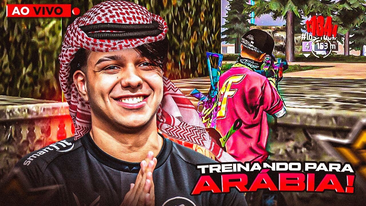 🔴TO DE VOLTA - JOGANDO FREEFIRE FOCO ABSURDO PRA EWC🔴 - 💜 FLUXO BOPS 💜
