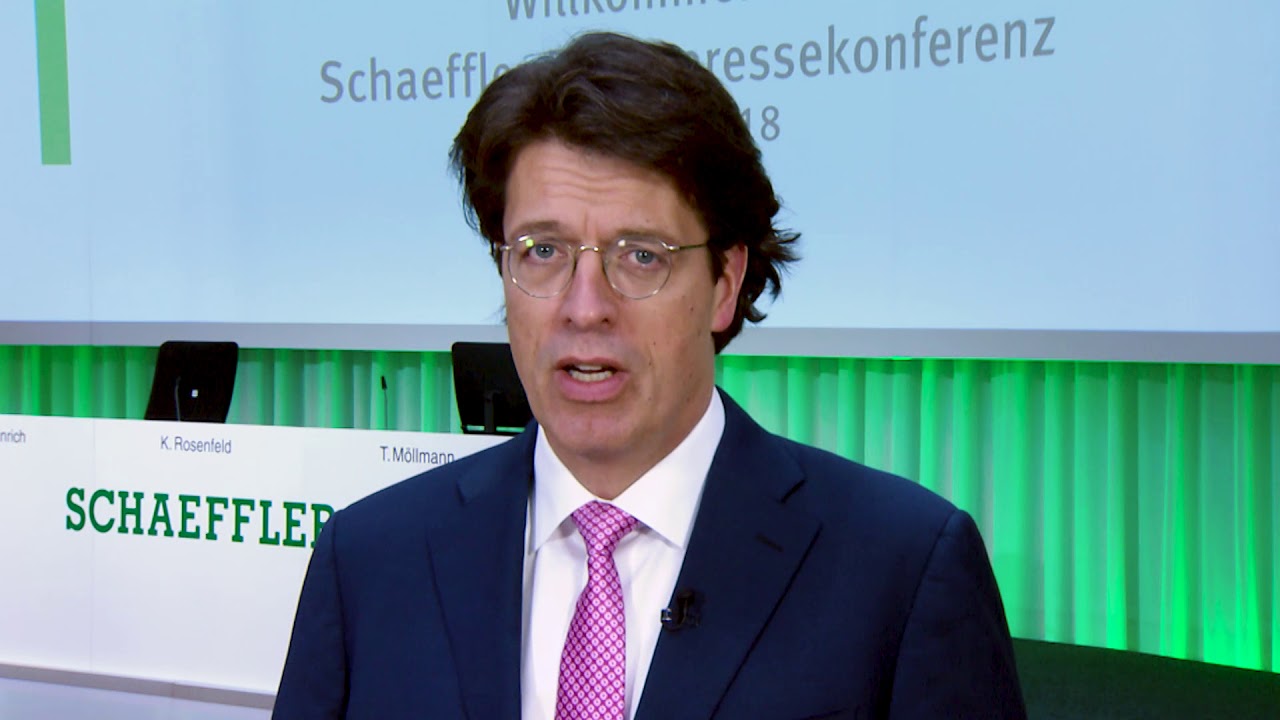 Video statement of Klaus Rosenfeld on the annual results 2017 [Schaeffler]
