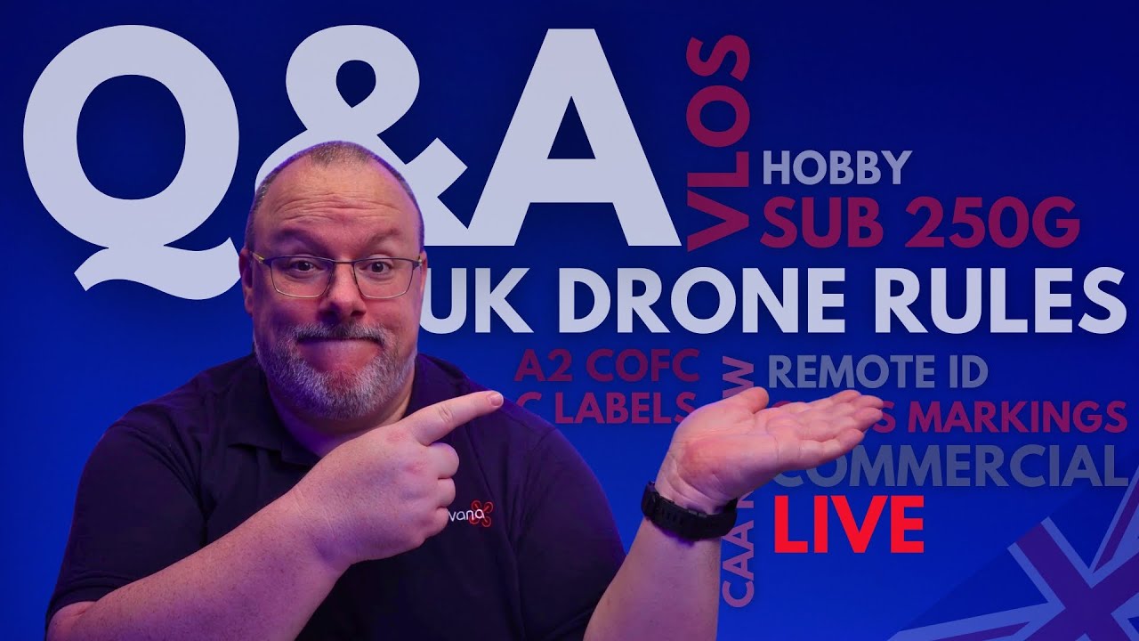 НОВЫЙ кодекс Великобритании по дронам — вопросы и ответы в прямом эфире!