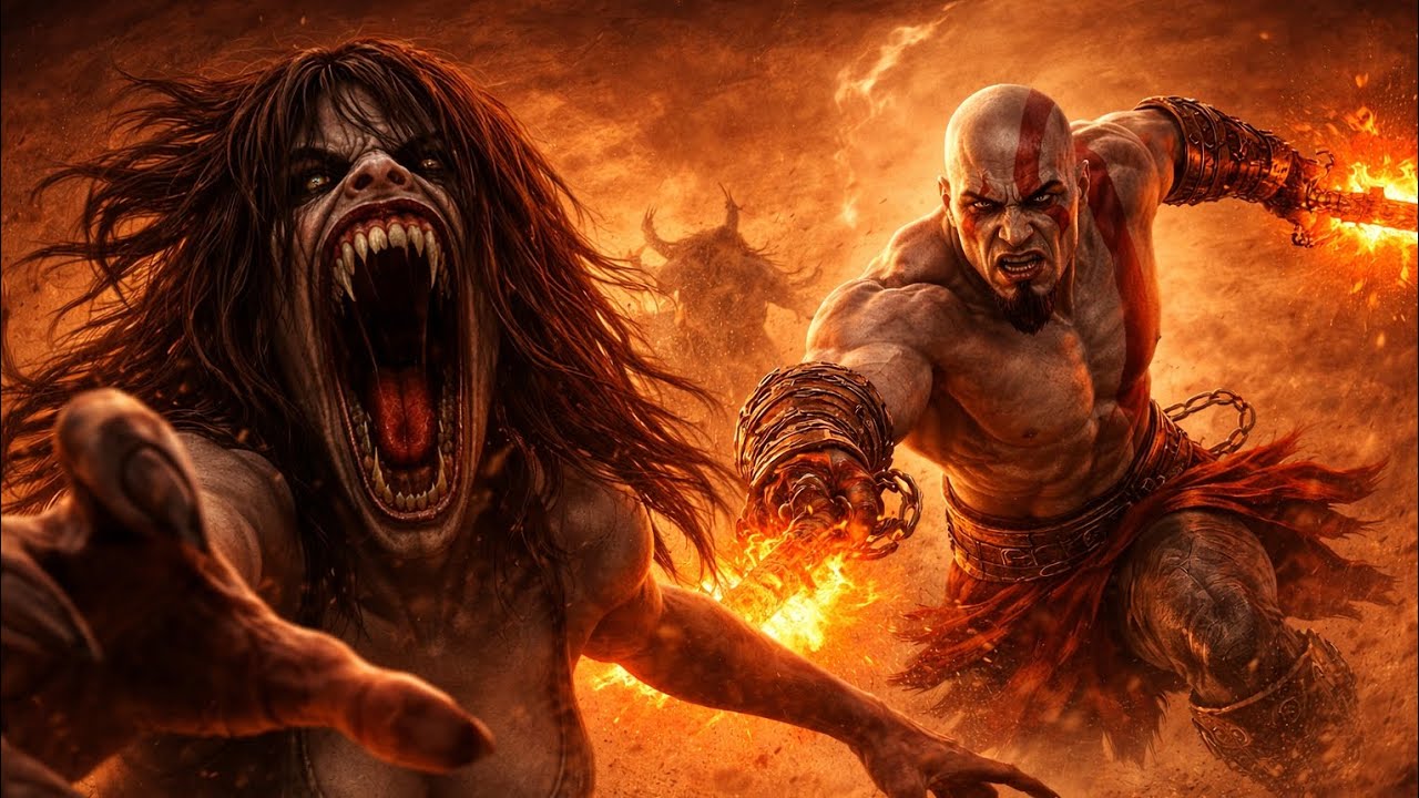 HUNTING THE HARMONY | The Sirens of the Desert 🏜️🎶 | God of War 1