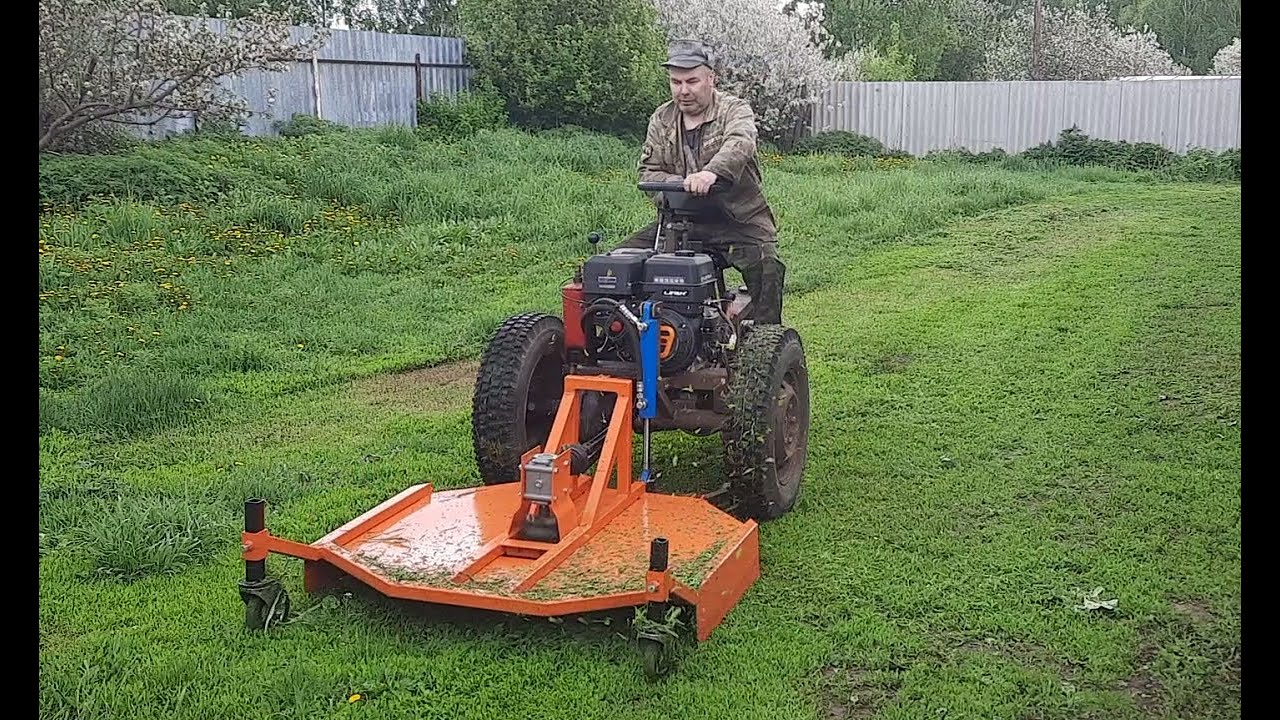 Новый БУРЬЯНОКОС по новому на РАЙДЕР.
