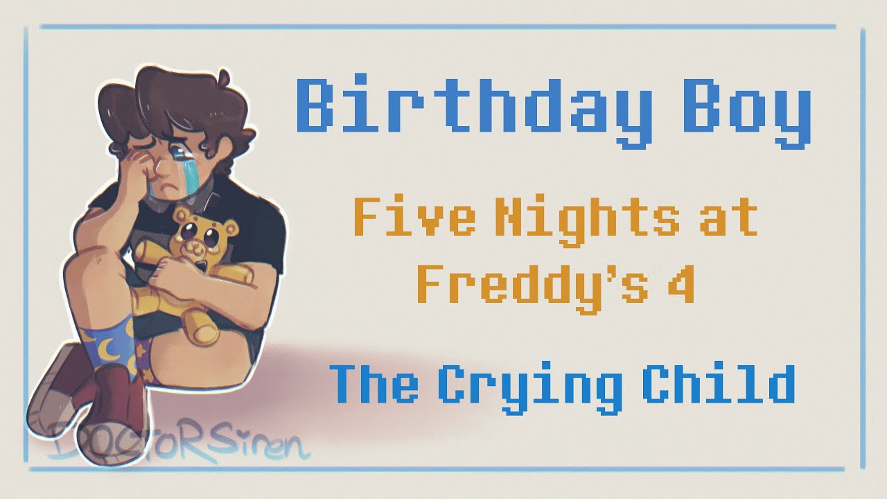 Birthday Boy || Five Nights At Freddy's 4 Song || Lyric Video