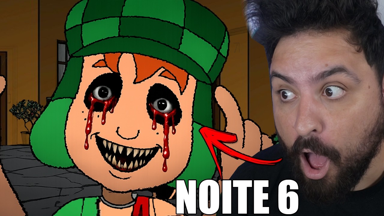 A NOITE 6 NA VILA DO CHAVES (CHAVES NIGHTMARES HORROR GAME) - NOITE ASSUSTADORA !!