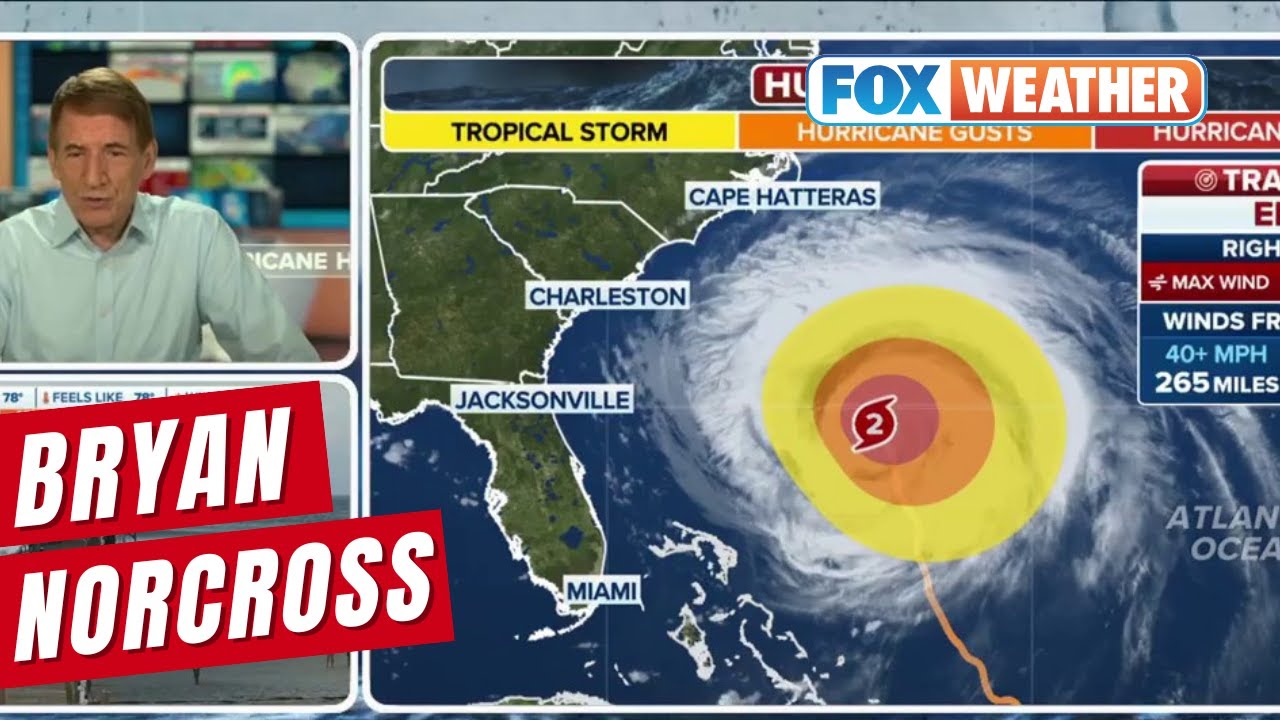 Bryan Norcross: Hurricane Erin to bring ‘significant effects’ to East Coast despite no landfall