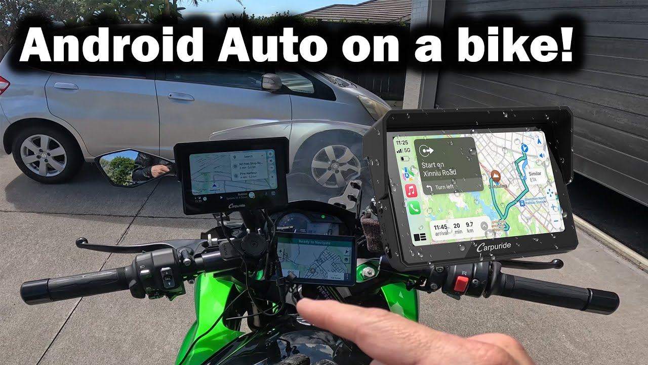 Carpuride W502 против Zumo XT/XT2 — Apple CarPlay и Android Auto для мотоциклов меняют правила игры!