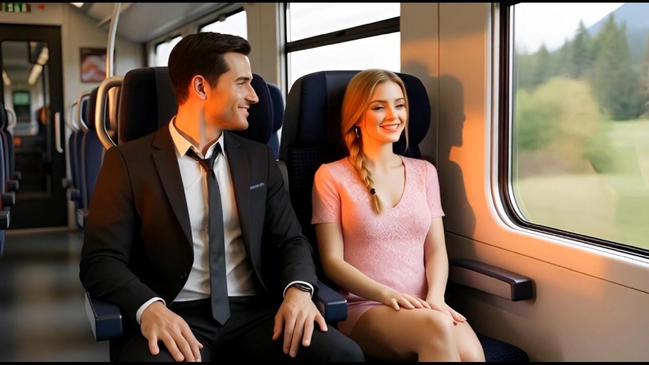 English Travel Talk on the Train | Learn Train & Journey Vocabulary