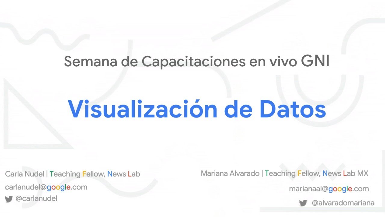 Visualizaci&oacute;n de Datos