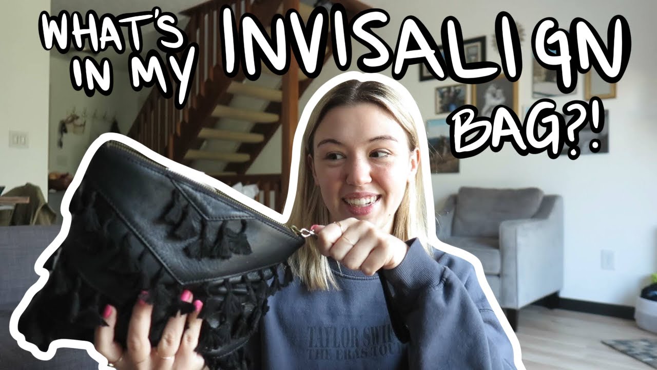 WHAT'S IN MY INVISALIGN BAG?!