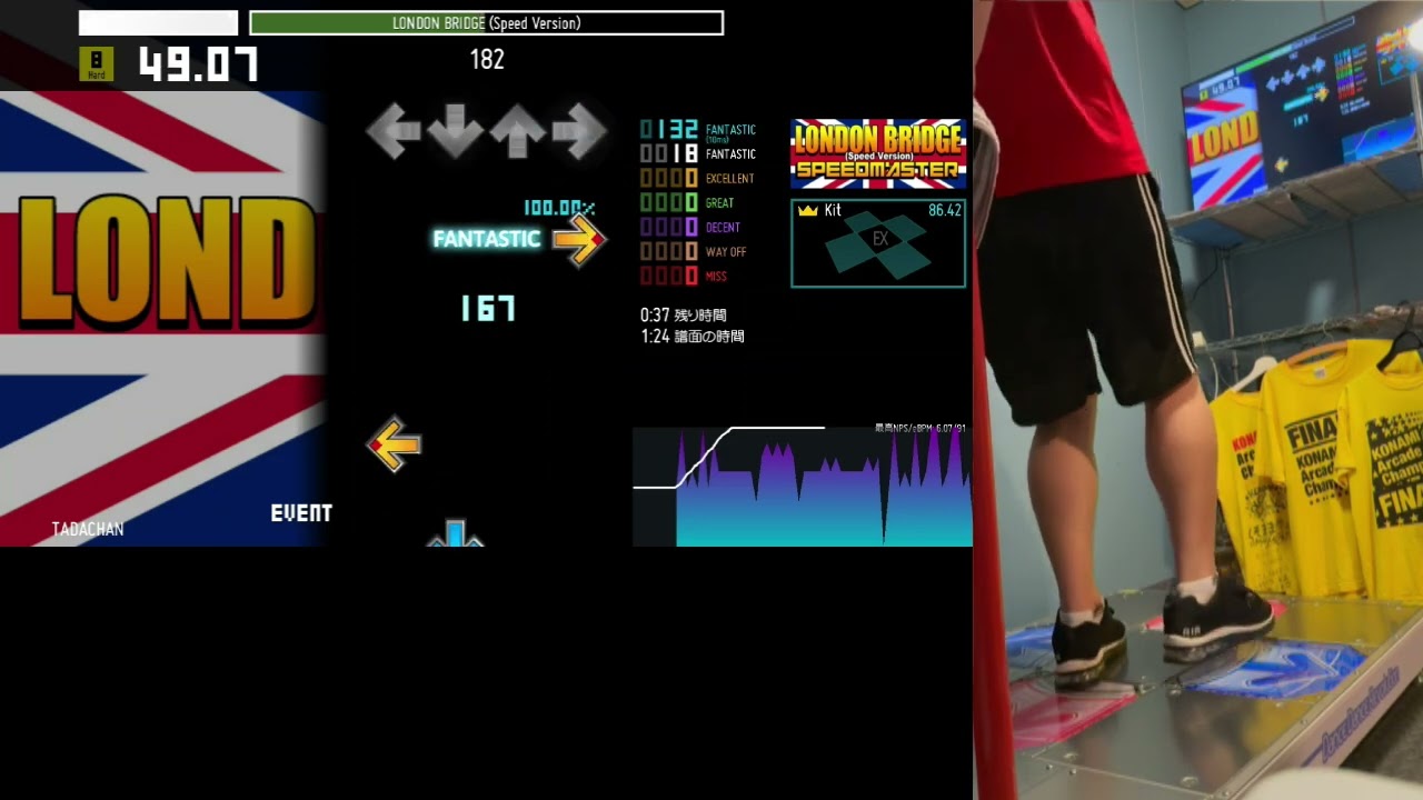 [8]LONDON BRIDGE(Speed Version) 100% EX 99.58%【The nDDRo Archive/ITGMania】