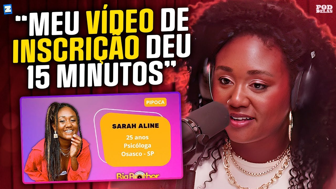 DICAS de SARAH ALINE pra entrar no BBB