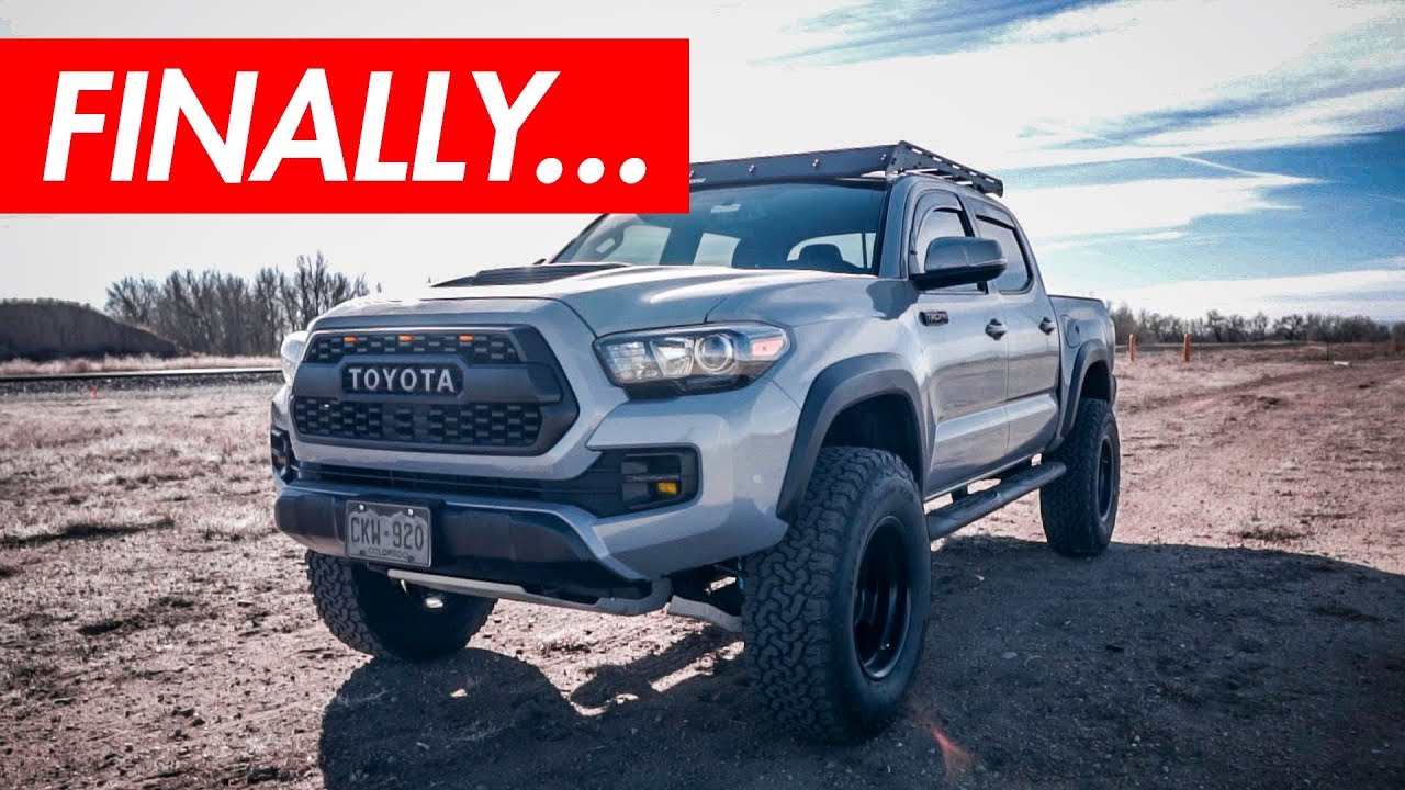 Tacoma TRD Pro: новые колеса и подвеска наконец-то! SCS F5 и King's