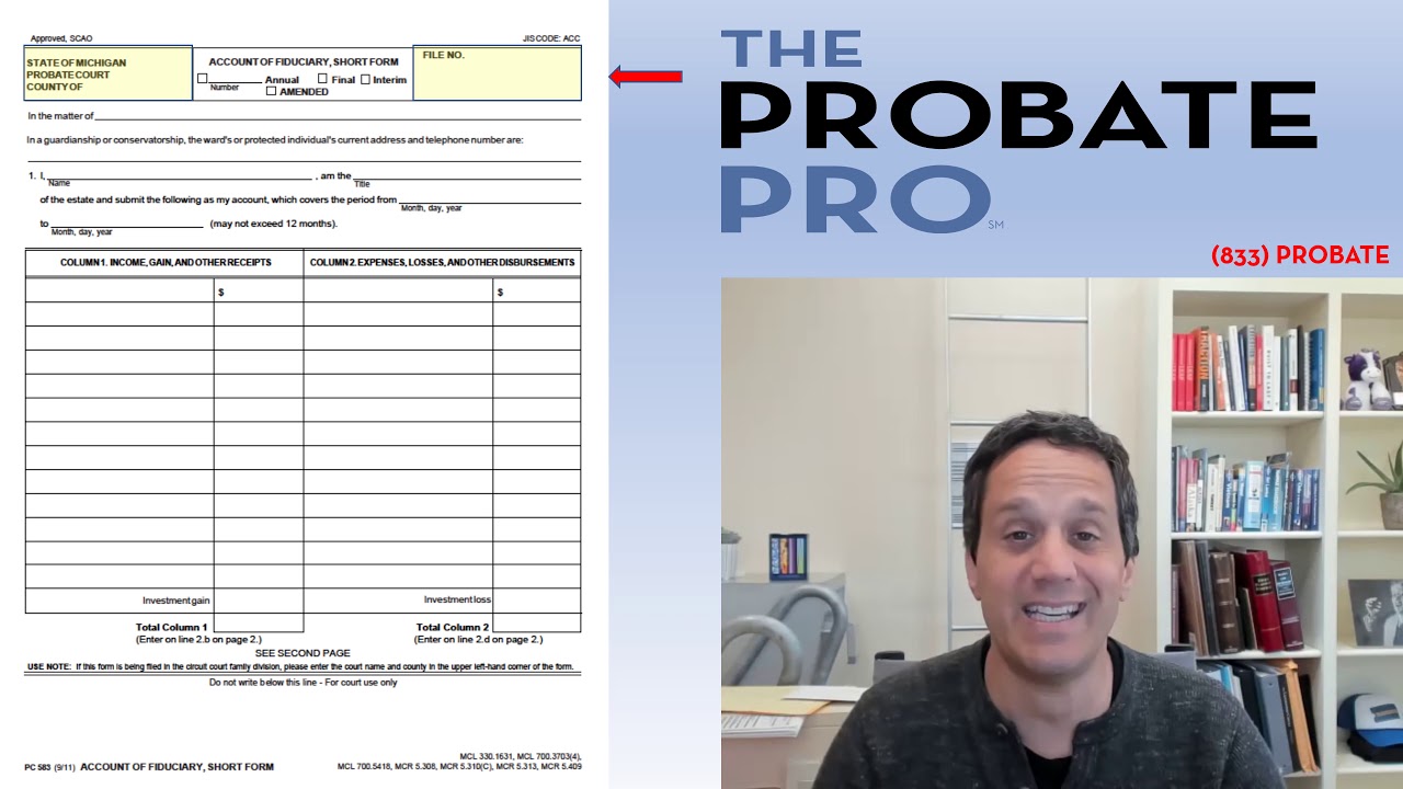 Отчет о доверительном управлении наследством #theprobatepro #probate #probatelawyer #account #ann...