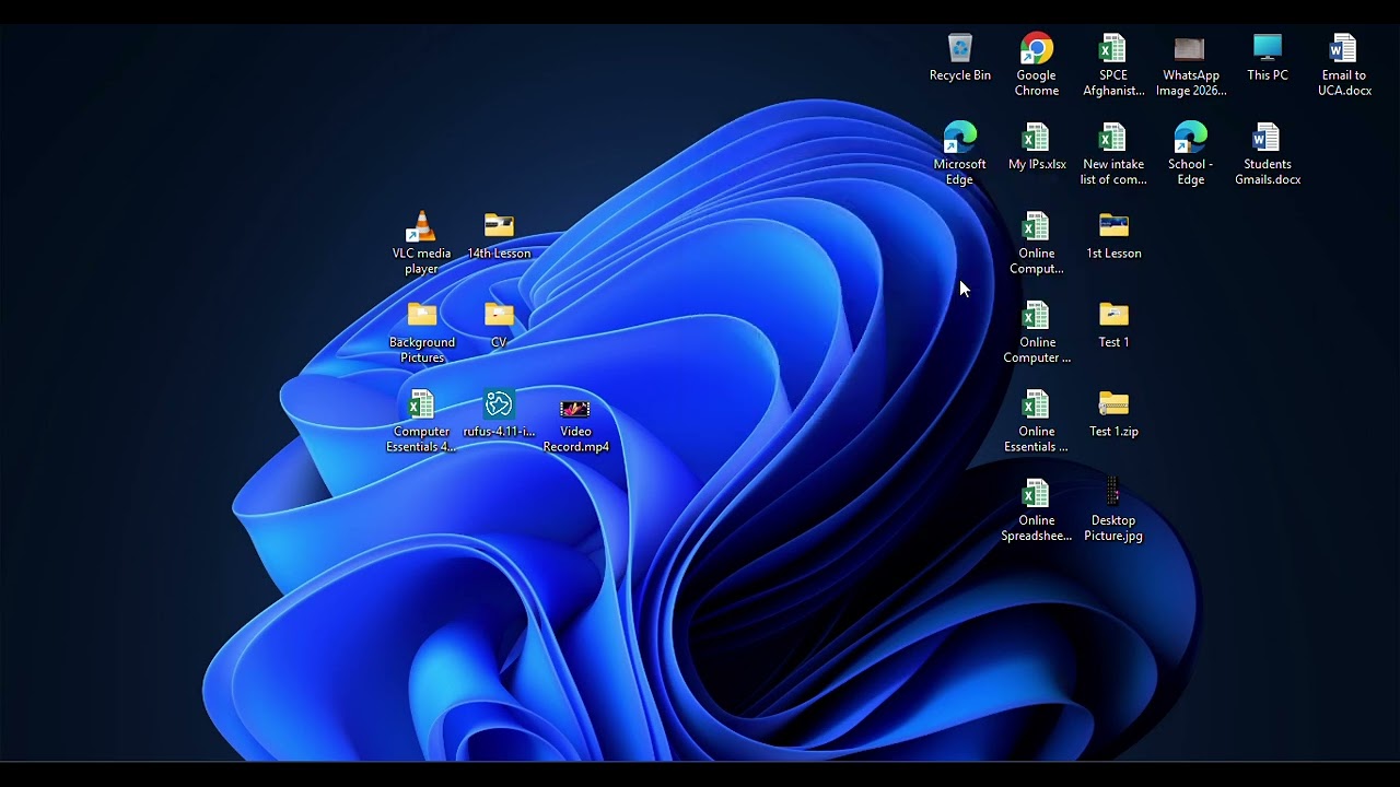 Desktop Icons