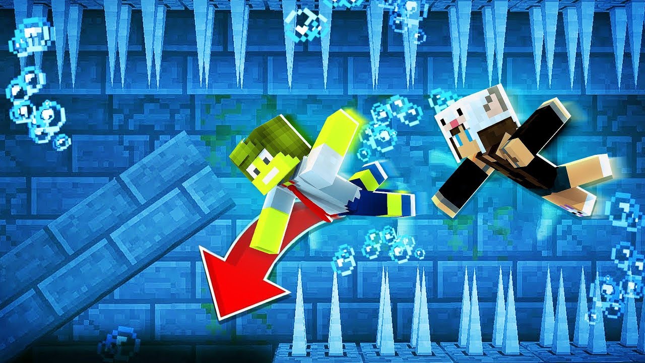 FUJA DA PRISÃO SECRETA EMBAIXO D'AGUA NO MINECRAFT !!