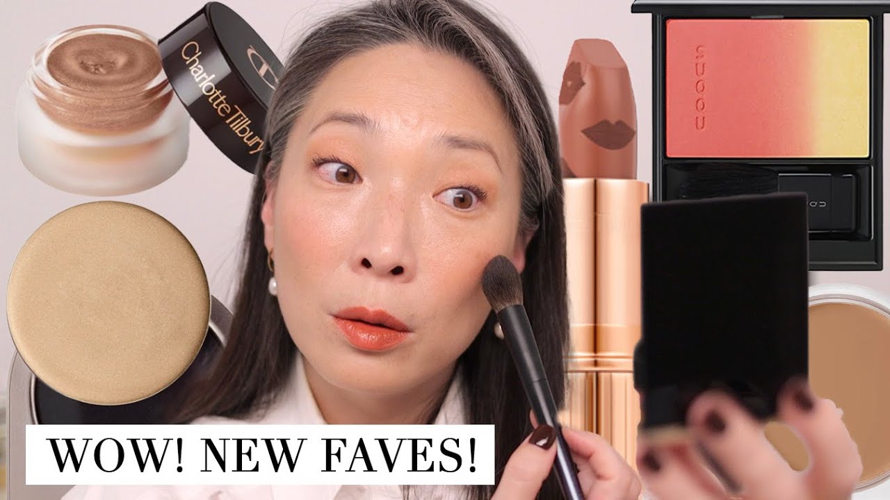 TRYING NEW MAKEUP - SUQQU | Charlotte Tilbury | Rose Inc.