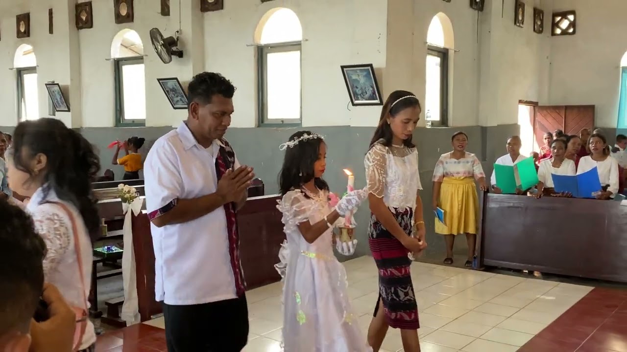 Biarkan Anak-anak Datang KepadaKu//Misa Sambut Baru Ke-22 Anak Di Gereja St.Yudokus Honihama