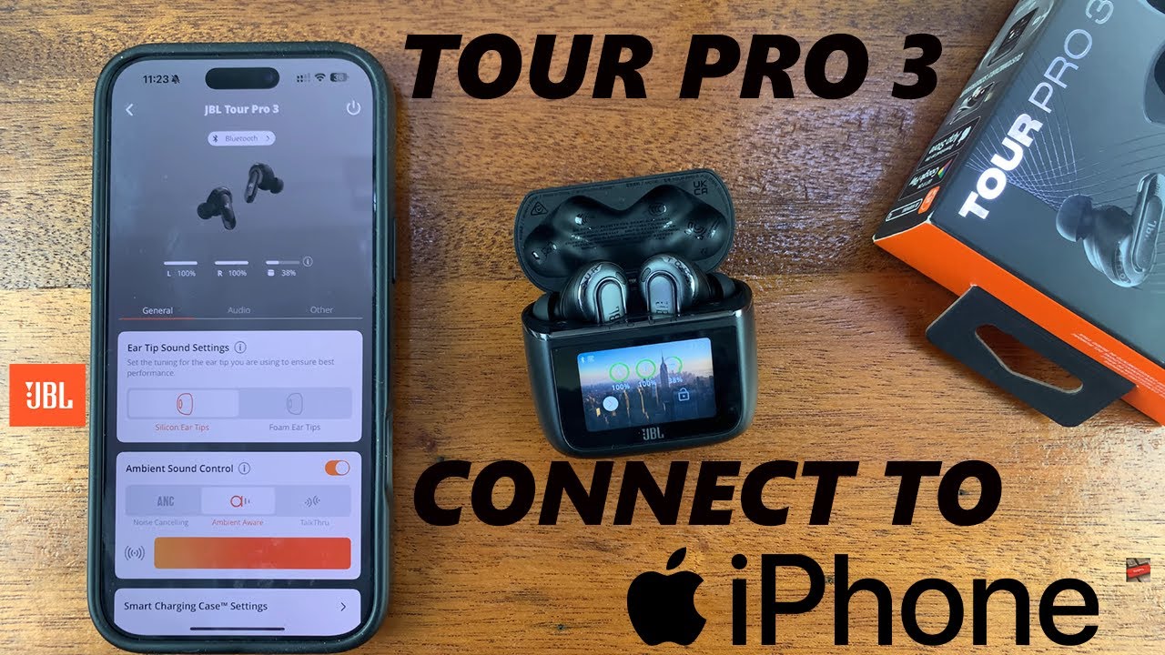 JBL Tour Pro 3: How To Pair To iPhone