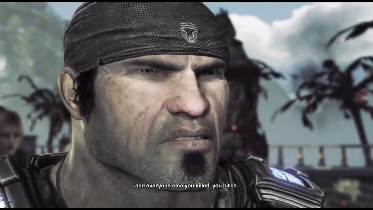 Gears of War 3 - Adam Fenix Death + Myrrah Death