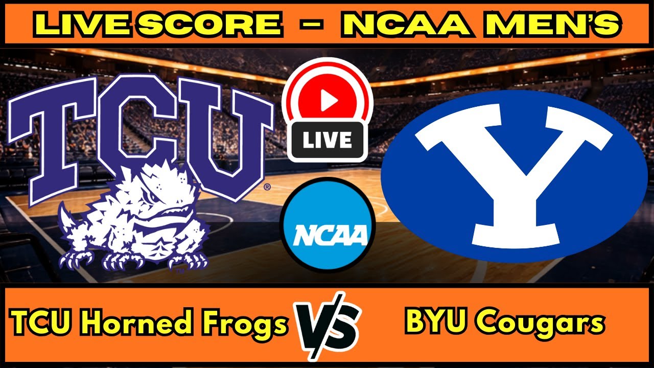 🔴 TCU Horned Frogs vs BYU Cougars | NCAA Men’s Basketball | Live Score Update Jan 14