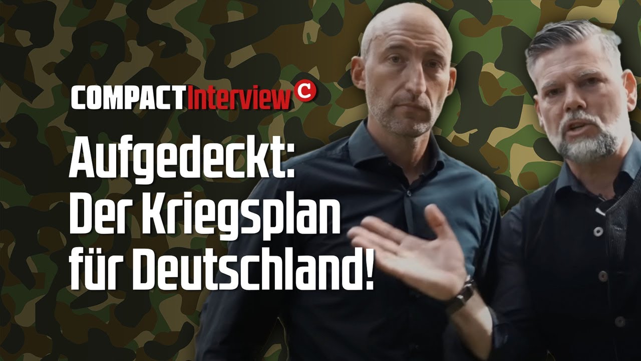Aufgedeckt: Das ist der Kriegsplan für Deutschland!