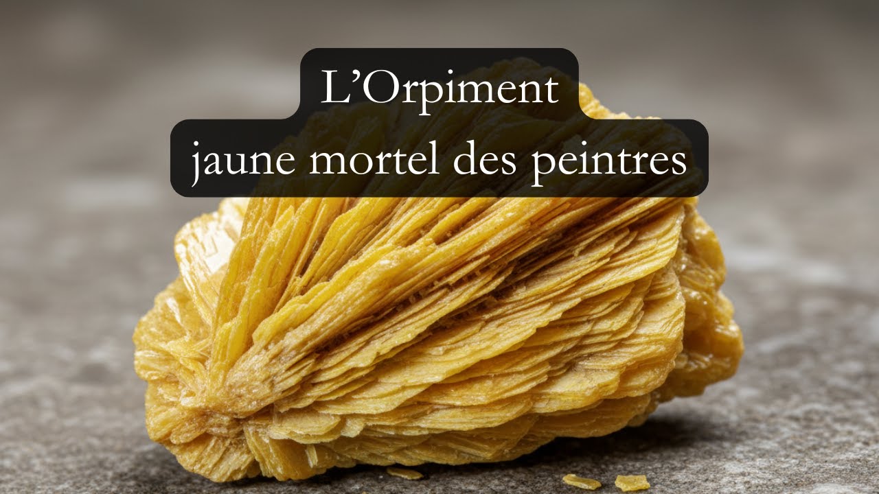Un jaune qui fascine et tue depuis l'Antiquité