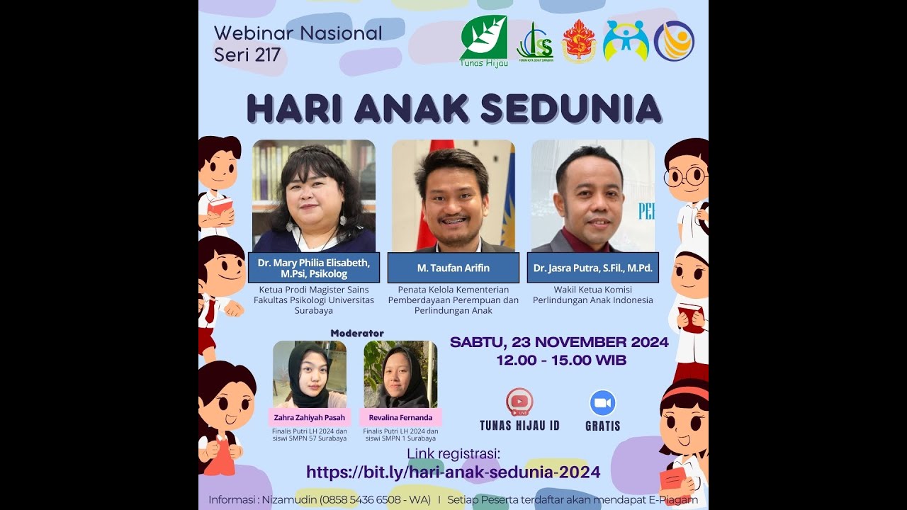 Webinar Nasional #217 Hari Anak Sedunia